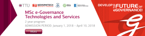 Apply for MSc eGovernance Technologies and Services